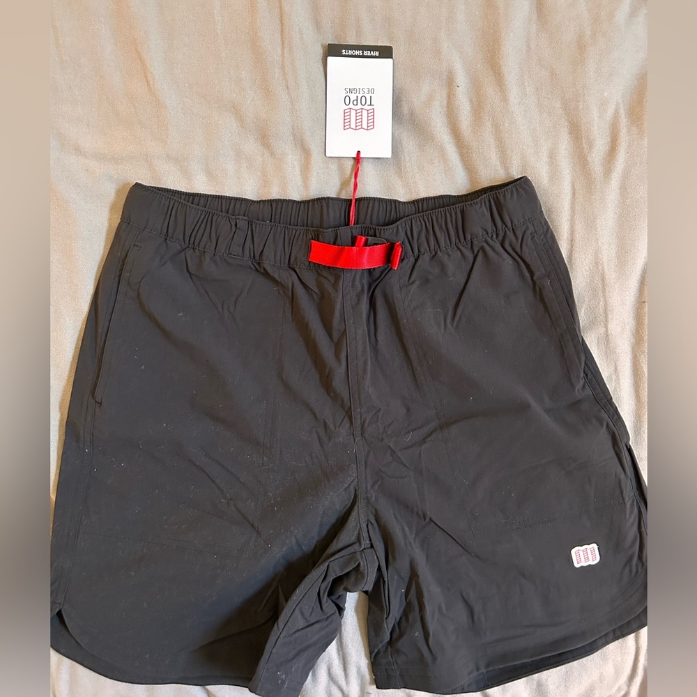 Black Topo Hiking Short - Size L, NWT.